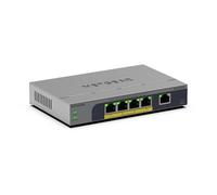 NETGEAR GS105EPP Non-géré Gigabit Ethernet (10/100/1000) Connexion Ethernet, supportant l'alimentation via ce port (PoE) Montage sur le bureau ou sur le mur Gris