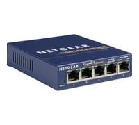 NETGEAR GS105 Non-géré Gigabit Ethernet (10/100/1000) Bleu