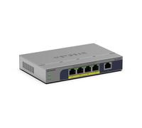 NETGEAR GS105PP, Non-géré, Gigabit Ethernet (10/100/1000), Full duplex, Connexion Ethernet, supportant l'alimentation via ce port (PoE), Montage sur l