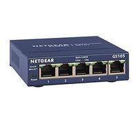 Netgear GS105UK 5-Port Gigabit Unmanaged Ethernet Switch