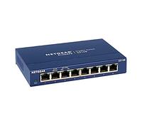 NETGEAR GS108GE commutateur réseau Non-géré Gigabit Ethernet (10/100/1000) Bleu