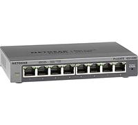 NETGEAR GS108E Géré Gigabit Ethernet (10/100/1000) Noir