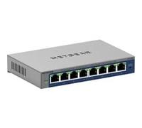 Netgear GS108Ev4 Non-géré L2/L3 Gigabit Ethernet (10/100/1000) Gris, Switch