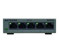 NETGEAR GS305 - Essentials Edition - commutateur - non géré - 5 x 10/100/1000 - de bureau, fixation murale