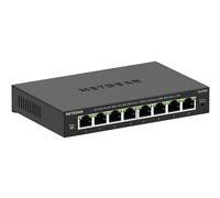 NETGEAR (GS308EV4) Switch Ethernet 8 Ports RJ45 Métal Gigabit(10/100/1000),Switch RJ45 Web Manageable Serie Plus, Plug-and-Play, Silencieux sans Ventilateur , positionnement sur Un Bureau ou au Mur