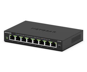 NETGEAR GS308E Géré L2/L3 Gigabit Ethernet (10/100/1000) Noir