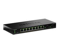 NETGEAR GS310TPv2 - Commutateur - 2+/L3 Lite - intelligent - 8 x 10/100/1000 (PoE+) + 2 x SFP - de bureau, fixation murale - PoE+ (55 W)