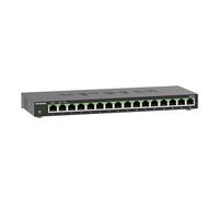 NETGEAR (GS316) Switch non manageable Gigabit Ethernet 16 ports RJ45 - Positionnement sur un bureau ou au mur, fonctionnement silencieux
