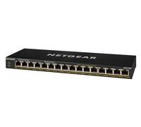 Netgear Switch GS316P 16 ports PoE+ Gigabit – 115W (ext. 183W Flex PoE) métal sans ventilateur