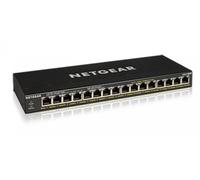 NETGEAR (GS316PP) Switch Ethernet PoE+ 16 Ports RJ45 Gigabit (10/100/1000)- switch RJ45 avec 16 Ports PoE+ @ 183W évolutifs, bureau/mural, matériau robuste