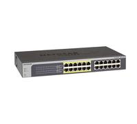 NETGEAR GS324v2 - Commutateur - non géré - 24 x 10/100/1000 - fixation murale, de bureau, Montable sur rack