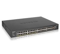 Switch NETGEAR 48 Ports Gigabit Ethernet (GS348PP) PoE avec 24 Ports PoE+ @ 380W évolutifs, Bureau/Rack, matériaux Robustes GS324PP-100EUS