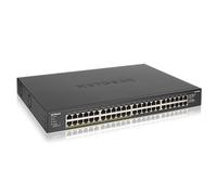 Netgear GS348PP, Non-géré, Gigabit Ethernet (10/100/1000), Full duplex, Connexion Ethernet, supportant l'alimentation via ce port (PoE), Grille de mon