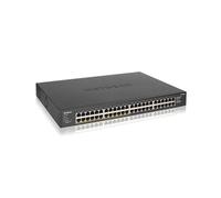NETGEAR GS348PP Switch Gigabit Ethernet Non-Géré 48 Ports RJ-45 PoE+ (380W) QoS 96 Gbit/s, Boîtier Métal, Rackable, 10/100/1000 Mbps