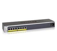 NETGEAR Plus GS408EPP - Commutateur - Géré - 8 x 10/100/1000 (PoE+) - de bureau, Montable sur rack, fixation murale, montable sur tringle - PoE+ (124 W)