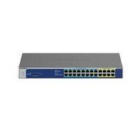 Netgear (GS524UP Switch Ethernet PoE 24 Ports Gigabit Ethernet, Switch RJ45 avec 8 Ports PoE+ et 16 Ports PoE++ @ 480W, Silencieux Bureau/Rack et Protection à Vie ProSAFE