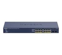 NETGEAR GS716TP - 16-port Gigabit Ethernet PoE+ Smart Managed Pro Switch with 2 SFP Ports and Cloud Management - Commutateur - intelligent - 16 x 10/100/1000 (PoE+) + 2 x 1000 Base-X SFP (liaison mont