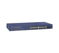 Netgear GS724TP Géré L2/L3/L4 Gigabit Ethernet (10/100/1000) Noir, Gris 1U Connexion Ethernet, supportant l'alimentation via ce port (PoE) - Commutateurs réseaux (Géré, L2/L3/L4, Gigabit Ethernet (10/100/1000), Connexion Ethernet, supportant l'alimentation via ce port (PoE), Grille de montage, 1U) Noir/Gris