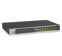 NETGEAR GS728TP Géré L2/L3/L4 Gigabit Ethernet (10/100/1000) Connexion Ethernet, supportant l'alimentation via ce port (PoE) 1U Noir