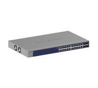 NETGEAR (GS728TXv3) Smart Switch Gigabit Ethernet PoE 28 Ports - Manageable, avec 24X 1 G et 4 SFP+ 10 Gig, Administration dans Le Cloud Insight, Fixation sur Bureau ou en Rack, Garantie à Vie