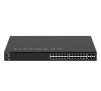 Netgear Commutateur Ethernet géré GSM4328 – 24x Gigabit PoE+ 648W 4x SFP+ montable en rack