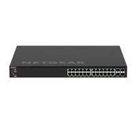 Netgear Commutateur Ethernet géré GSM4328 – 24x Gigabit PoE+ 648W 4x SFP+ montable en rack
