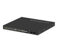 NETGEAR M4250-26G4F-PoE++ - Commutateur - C3 - Géré - 24 x 10/100/1000 (PoE++) + 2 x 10/100/1000 + 4 x 1000Base-X SFP - flux d'air côte à côte - Montable sur rack - PoE++ (1440 W) G