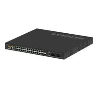 NETGEAR M4250-26G4F-PoE++ - Commutateur - C3 - Géré - 24 x 10/100/1000 (PoE++) + 2 x 10/100/1000 + 4 x 1000Base-X SFP - flux d'air côte à côte - Montable sur rack - PoE++ (1440 W) G
