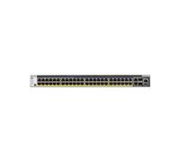 NETGEAR M4300-52G-PoE+ Switch Gigabit L2/L3/L4 Géré - 48x 10/100/1000 PoE+ 550W, 2x SFP+, Routage IP, VLAN, QoS, CLI, Web GUI, SNMP, 1U Rackable