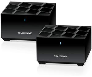 NETGEAR MK62-100PES prolongateur réseau Émetteur et récepteur réseau Noir 10, 100, 1000 Mbit/s