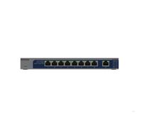 NETGEAR Switch GS108MX – 8x1G + 1xSFP+ 10G Multi‑Gig – ProSafe – Garantie à vie – Bureau/rackable