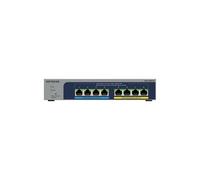 NETGEAR MS108EUP-100EUS : Switch Géré L2/L3 8 ports 2.5G Ethernet PoE++ Ultra60 (230W), Capacité 40 Gbit/s, 16K MAC, QoS, VLAN, Métal
