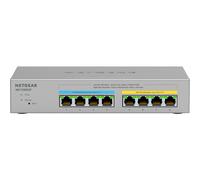 NETGEAR MS108UP 8Port Ultra60 PoE++ Multi-Gigabit 2.5G Ethernet Unmanaged Switch with 230W PoE-Budget 1G/2.5G-Ports Desktop/Wallmnt