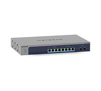 NETGEAR MS510TXUP commutateur réseau Géré L2/L3/L4 10G Ethernet (100/1000/10000) Connexion Ethernet, supportant l'alimentation via ce port (PoE) Gris, Bleu