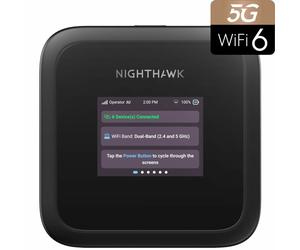 Netgear Nighthawk M3 Mobile Router Hot Spot 5G 2.5 Gb/s