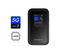NETGEAR Routeur 5G Nighthawk M7 – eSIM et SIM physique débloqué, Wi‑Fi 7, 3,6 Gbit/s