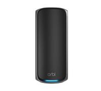 NETGEAR Orbi Série 970 Système Mesh WiFi 7, Satellite d'extension | Compatible avec RBE972 / RBE973, Ajoute Jusqu'à 220 m², Jusqu'à 27 Gbit/s, 200 appareils, Quadri-Bande, Noir, RBE970B