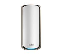 NETGEAR Orbi Série 970 Système Mesh WiFi 7, Satellite d'extension | Jusqu'à 27 Gbit/s, 200 appareils, Quadri-Bande, Fonctionnalités de Sécurité, Port 10 Gig, Routeur + 1 Satellite, RBE972S