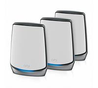 NETGEAR Orbi RBK853 AX6000 WiFi 6 Mesh System Tri-bande (2,4 GHz / 5 GHz / 5 GHz) Wi-Fi 6 (802.11ax) Gris 4 Interne