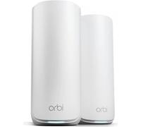 NETGEAR Orbi 870 Series RBE872 - Système Wi-Fi - (routeur, rallonge) - jusqu'à 6000 pieds carrés - maillage 10GbE, 2.5GbE, Wi-Fi 7 - Wi-Fi 6 - Multi-Bande
