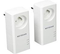 NETGEAR PLP1000-100FRS Adaptateur réseau CPL 1000 Mbit/s Ethernet/LAN Blanc 2 pièce(s)