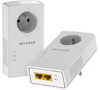 NETGEAR PLP2000-100FRS Adaptateur réseau CPL 2000 Mbit/s Ethernet/LAN Blanc 2 pièce(s)