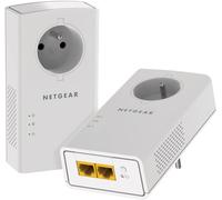 NETGEAR PLP2000-100FRS Adaptateur réseau CPL 2000 Mbit/s Ethernet/LAN Blanc 2 pièce(s)