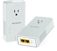 NETGEAR PLP2000 Adaptateur CPL 2000 Mbps (2) Ports Gigabit Ethernet avec passthrough + Sortie supplémentaire