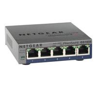 NETGEAR Plus GS105Ev2 - Commutateur - Géré - 5 x 10/100/1000 - de bureau