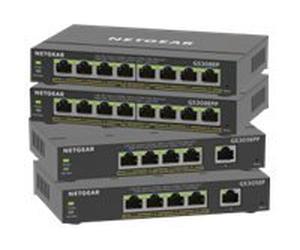 NETGEAR Plus GS308EP - commutateur - 8 ports - intelligent