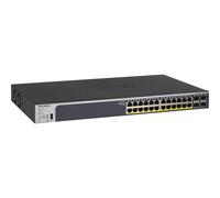 NETGEAR Pro GS728TPPv2 - V2 - commutateur - C3 - intelligent - 24 x 10/100/1000 (PoE+) + 4 x Gigabit SFP - Montable sur rack - PoE+ (380 W)