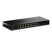NETGEAR Switch administrable S350 GS310TPv2 – 10 ports Gigabit, 8x PoE+ (Budget 55W), 2x SFP