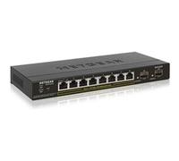 NETGEAR Smart GS310TP - Commutateur - intelligent - 8 x 10/100/1000 (PoE+) + 2 x SFP - de bureau - PoE+ (55 W) G