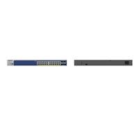 Netgear : 24P GE POE++ SMART SWTH W/10G SFP+ (GS728TXUP)